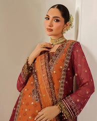 Alizeh Fluer Emb Printed Chiffon-CH-2194