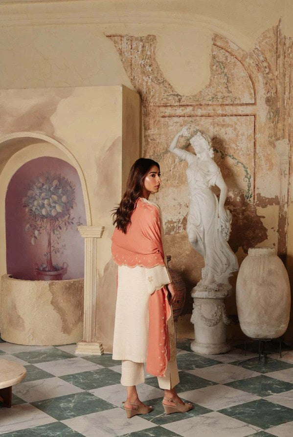 Sahar Embroidered Khaddar - Munaf Textile