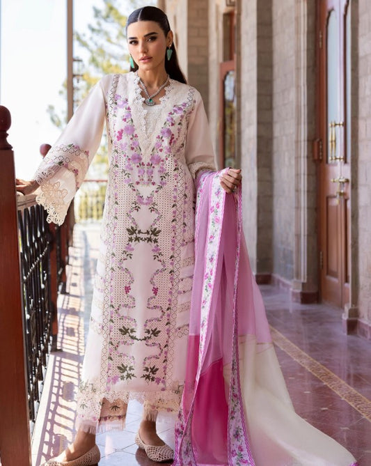 Saira Shakira Bloom Luxury Lawn-D01A