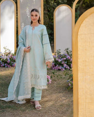 Florent Reveerie Chikankari Lawn-FLC-1A