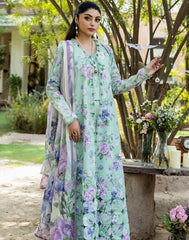Elaf Prints With Chiffon Dupatta-D01A