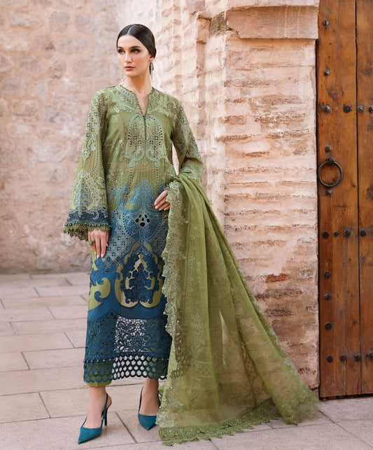 Maria B Voyage A Luxe Lawn-D01A