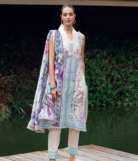 Roheenaz Garden Veil Lawn-D01A