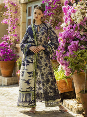 Elaf Print Chikankari Lawn-ELK-01A