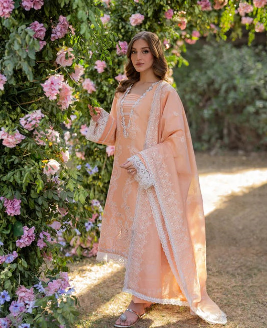 Florent Reveerie Chikankari Lawn-FLC-1B