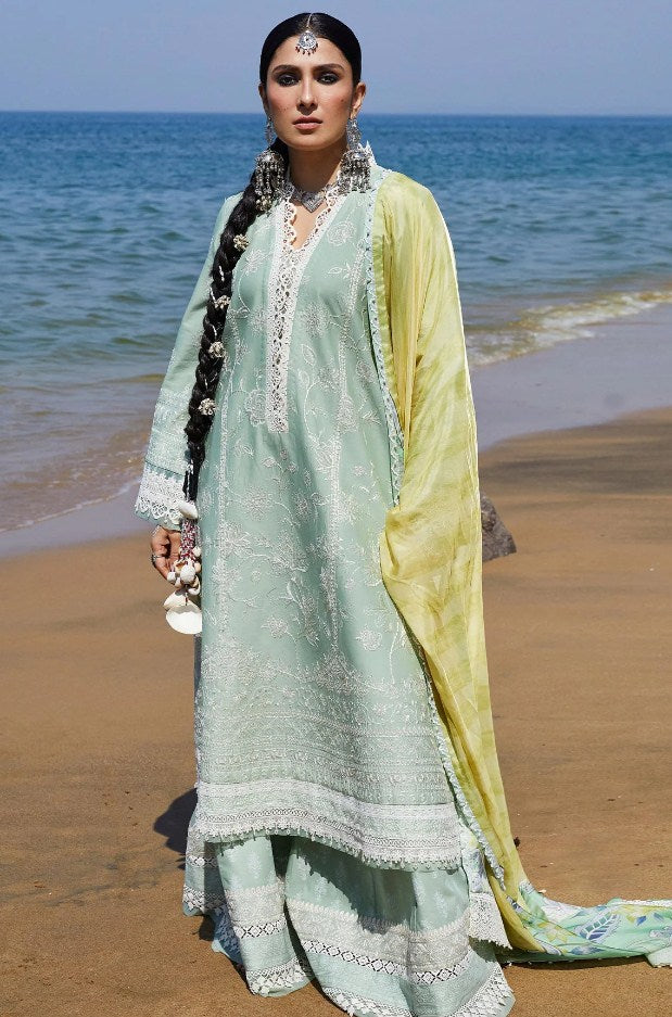 Zara Shahjahan Luxury Lawn-MAHI-1B