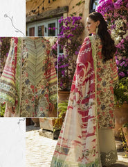 Elaf Print Chikankari Lawn-ELK-01B