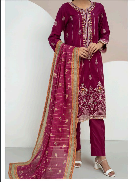 VS Anmol Emb Cambric-D1011