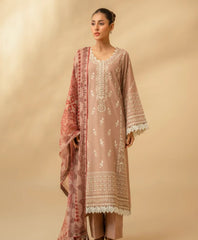 Zouj Chikankari Lawn-D01