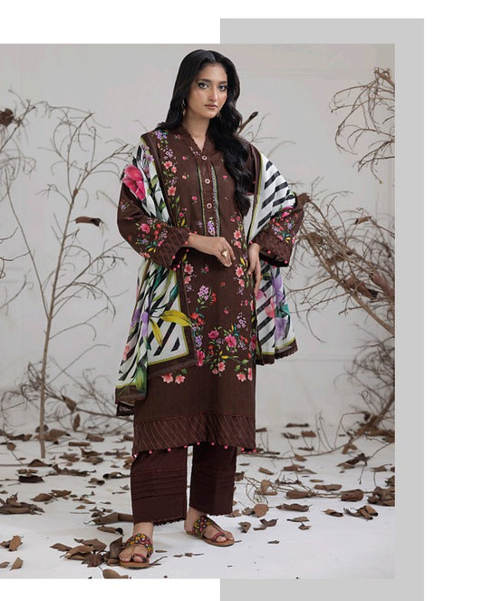 Salina Ready To Wear 03Pcs Cotton-D01