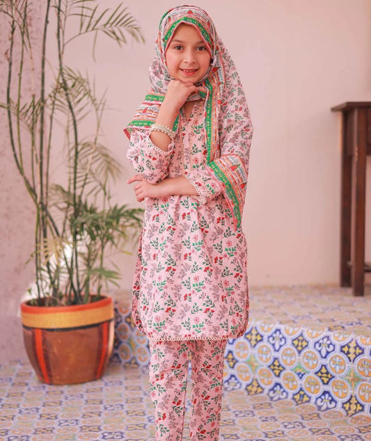 Shifa Stitched Kids Printed Lawn-SH-2512