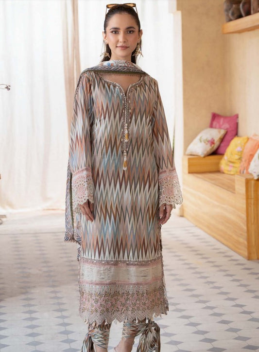 SunShine Printkari Lawn-D01