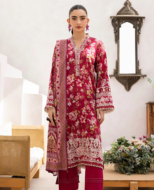 LSM Embroidered Essentials Lawn-AR-0169