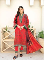 Abisha Emb Peach Winter-D01