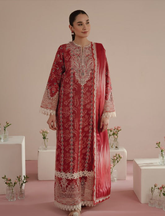 Afrozeh Floral Charm Lawn-D01