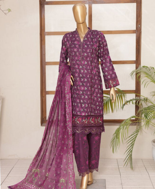 Suntex Ready To Wear Emb Lawn-D01