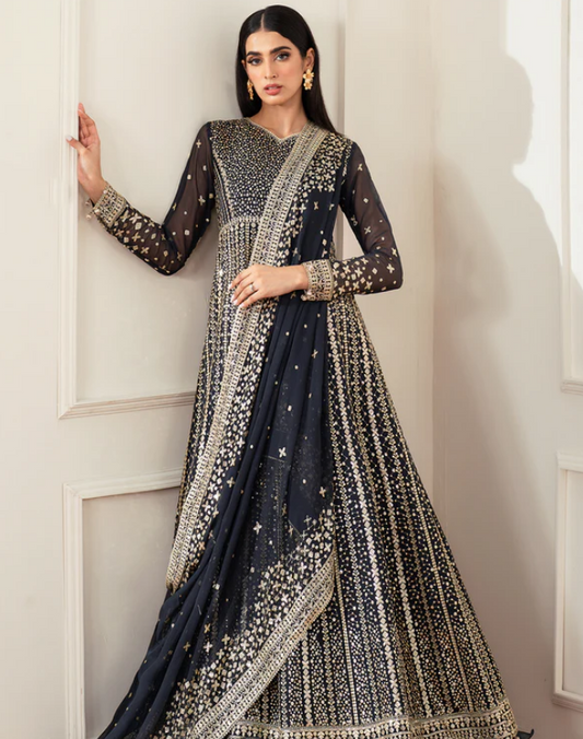 Farasha Essence Formals-Midnight Navy