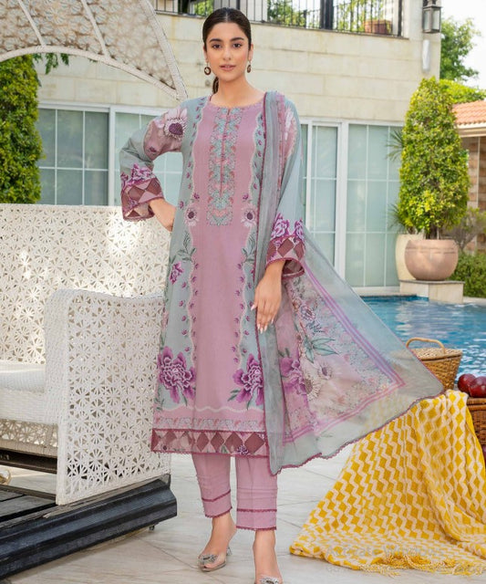 Coral Summer Basics Lawn -D01