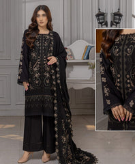 Alara Emb Zari Dhanak -D01