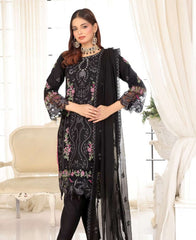 Payal Stitched Emb Fancy Lawn-D01