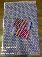 Regalia Ready To Wear Prints-D01