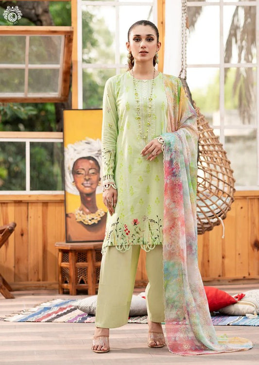 Ruhay Sukhan Emb Lawn - Munaf Textile