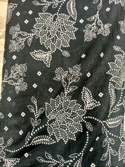 Black & White Printed Lawn-D01