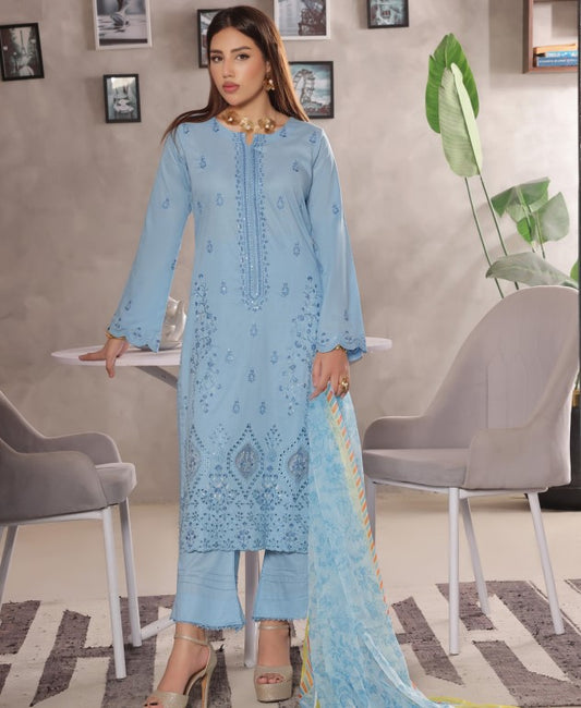 Soghat Jasmine Emb Cotton-D01