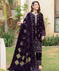 Dr Haris Emb Velvet-D01
