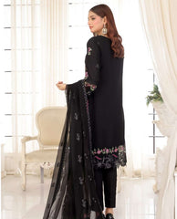 Payal Stitched Emb Fancy Lawn-D01