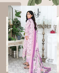 Rang Rani Printed Emb Lawn-D01