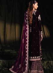 Qalamkar Velvet Edit-BK-01