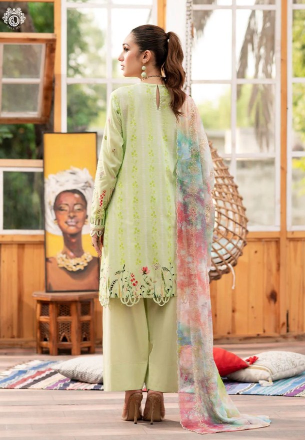 Ruhay Sukhan Emb Lawn - Munaf Textile