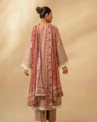 Zouj Chikankari Lawn-D01