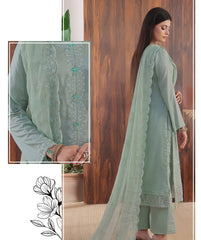 Soghat Emb Chikankari Lawn-D01