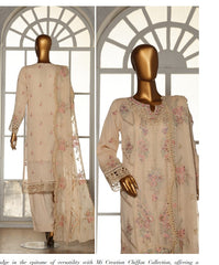 Mi Ready To Wear Emb Chiffon-D01