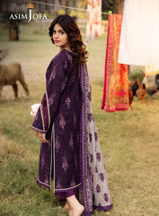 Asim Jofa Print Emb-AJUBJ-27