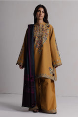 Coco Winter Unstitched-OCHRE-2A