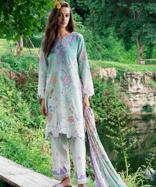 Roheenaz Garden Veil Lawn-D02A