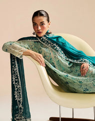 Zara Shahjahan Satori Luxury Lawn-D02B