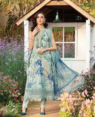 M.Prints Summer Spring Lawn-D02B