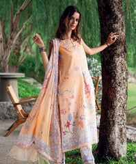 Roheenaz Garden Veil Lawn-D02B