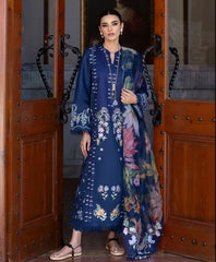 Saira Shakira Bloom Luxury Lawn-D02B