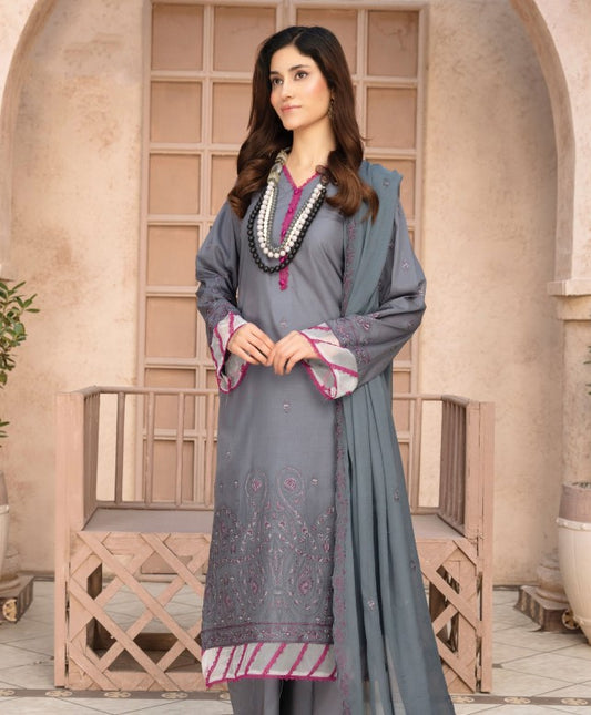 Abisha Shok Aday Emb Lawn-D02