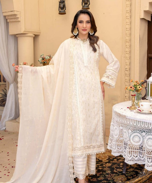 Aalaya Breeze Embroidered Lawn-D02