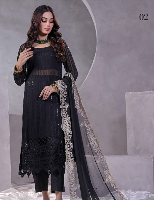 Soghat Manaar Luxury Chiffon-D02