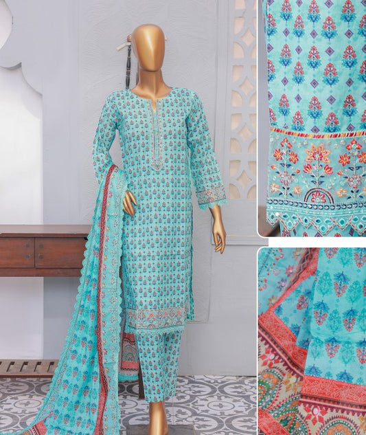 Suntex Stitched Emb Lawn-D02