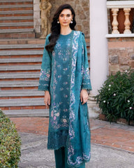 Afrozeh Damask Emb Lawn-D4A