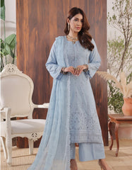 Soghat Emb Chikankari Lawn-D02