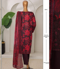HZ Meenakari Emb Lawn-MSC-905